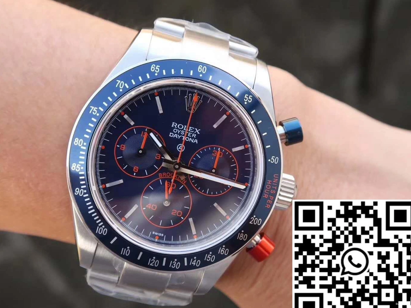 BP Factory Daytona Dial Rolex Blue Cosmograph 0329